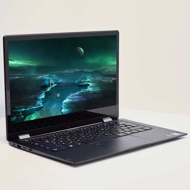 Ноутбук-планшет 13,3" Medion (Lenovo Group) E3222 | IPS (1920x1080) FullHD | Чотириядерний Intel | RAM DDR4 4 ГБ | SSD 256 ГБ| Сенсорний екран | Метал | АКБ до 8 годин | Win10 б/в (4932) - изображение 3