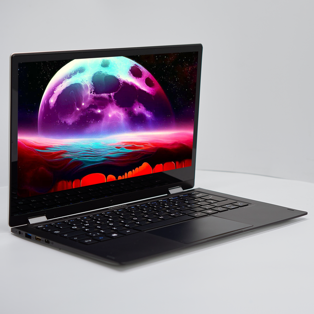 Ноутбук-планшет 13,3" Medion (Lenovo Group) E3222 | IPS (1920x1080) FullHD | Чотириядерний Intel | RAM DDR4 4 ГБ | SSD 256 ГБ | 2 в 1 | Сенсорний екран | Метал | АКБ до 8 годин | Win10 (4938) - Уцінка - зображення 3