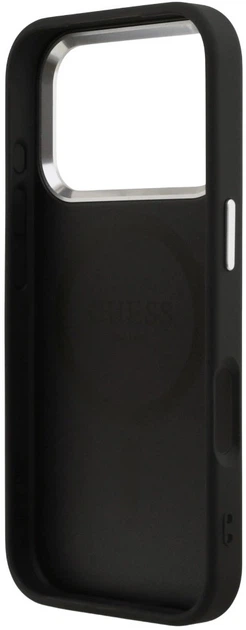 Панель Guess 4G Classic Logo MagSafe для Apple iPhone 17 Pro Black (3666339518738) - зображення 6