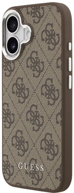 Панель Guess 4G Classic Logo MagSafe для Apple iPhone 17 Brown (3666339518875) - зображення 2