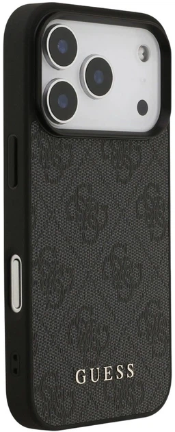 Панель Guess 4G Classic для Apple iPhone 17 Pro Black (3666339556204) - зображення 4