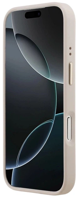 Панель Guess Peony Hot Stamp MagSafe для Apple iPhone 17 Pro Pink (3666339519858) - зображення 7