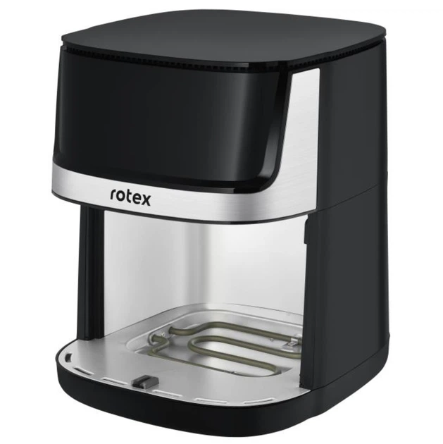 Мультипіч-фрітюрниця Rotex ROM770-XL UP&DownFry 7.5л антипригарне покриття 8 програм 2000 Вт Чорний - зображення 2