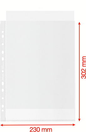 Zestaw koszulek Esselte Recycle Premium A4 237 mm 50 szt Transparent 627504 (4049793067735) - obraz 6