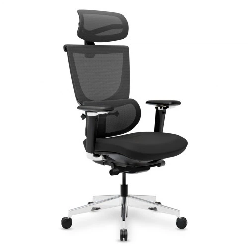Офисное кресло Mealux S8 Air Fabric Black (HF-S8P F/B) Mealux HF-S8P F/B 904868 - изображение 4