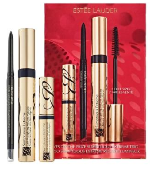 Набір Estée Lauder Sumptuous Extreme Trio Туш для вій 8 мл + Туш для вій 2.8 мл + підводка для очей 1.2 г (887167790087) - зображення 1