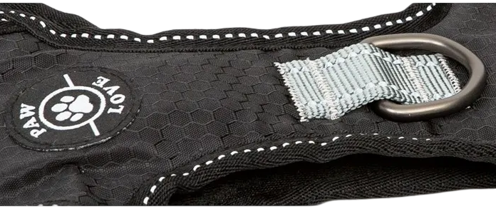 Y-подібна шлейка для Paw Love собак розмір 73 L Чорна (5714156139297) - зображення 3