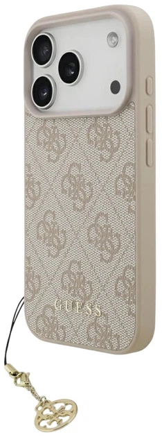 Панель Guess 4G Charms Collection MagSafe для Apple iPhone 17 Pro Max Pink (3666339525941) - зображення 2