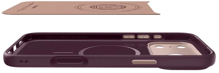 Панель Spigen Nano Pop Mag MagSafe для Apple iPhone 17 Pro Max Burgundy (8800283313932) - зображення 6