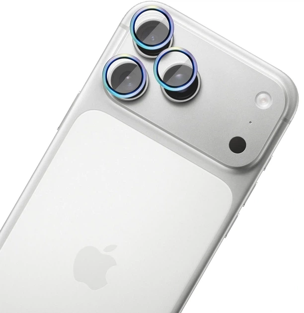 Szkło hartowane 3MK HARDY Lens Protection Pro do Apple iPhone 17 Pro /17 Pro Max Colorful (5903108664264) - obraz 3