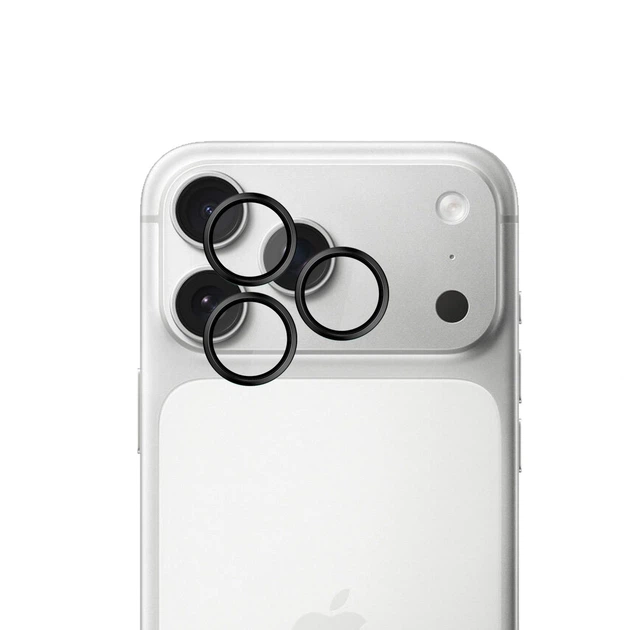 Szkło hartowane 3MK HARDY Lens Protection Pro do Apple iPhone 17 Pro /17 Pro Max Black (5903108664271) - obraz 5