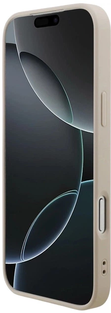 Панель Guess 4G Strap Triangle Logo MagSafe для Apple iPhone 17 Pro Max Pink (3666339526573) - зображення 6