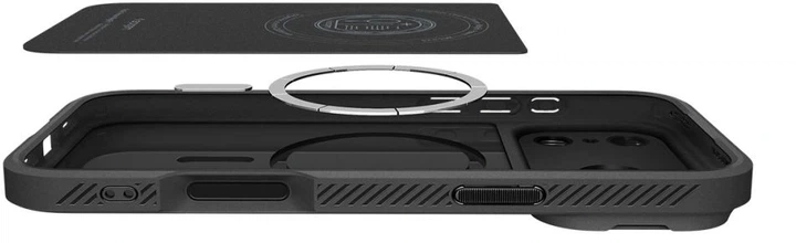 Панель Spigen Optik Armor MagSafe для Apple iPhone 17 Pro Max Black (8800283310290) - зображення 10