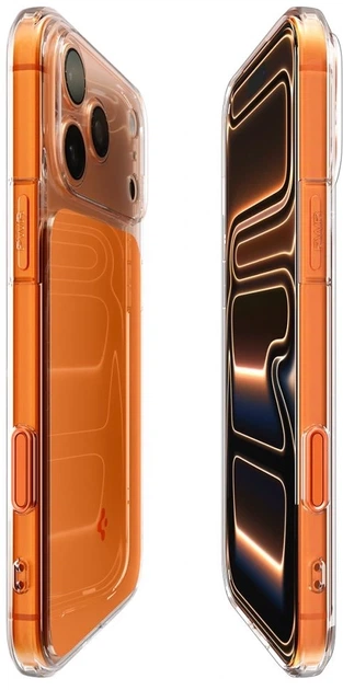 Панель Spigen Thin Fit MagSafe Case для Apple iPhone 17 Pro Max Clear Orange (8800283316063) - зображення 7