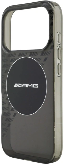Панель AMG Double Layer Transparent Smocked MagSafe для Apple iPhone 17 Pro Black (3666339542047) - зображення 5