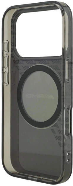 Панель AMG Double Layer Transparent Smocked MagSafe для Apple iPhone 17 Pro Black (3666339542047) - зображення 6