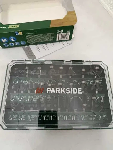 Набір фрез для дерева 30 шт Parkside PFB 30 8 мм - изображение 3
