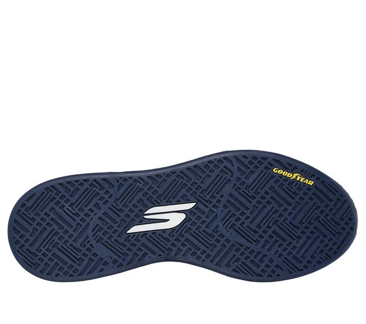 Чоловічі шкіряні кросівки Skechers 47р, сині - Фото 4 Чоловічі шкіряні кросівки Skechers 47р, сині - зображення 4