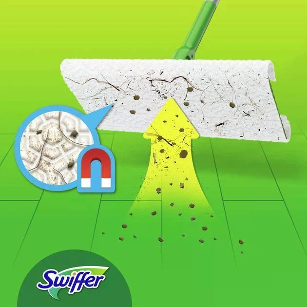 Серветки сухі для підлоги Swiffer Dry, 16 шт - изображение 7