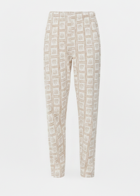 Пижамные хлопковые штаны Primark Bottom Pyjama XS Низ пижамы Бежевый (8926) - Фото 4 Пижамные хлопковые штаны Primark Bottom Pyjama XS Низ пижамы Бежевый (8926) - изображение 4