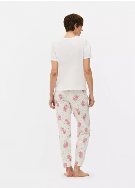 Пижамные хлопковые штаны Primark Printed Bottom Pyjama XS Низ пижамы Белый (8943) - изображение 3