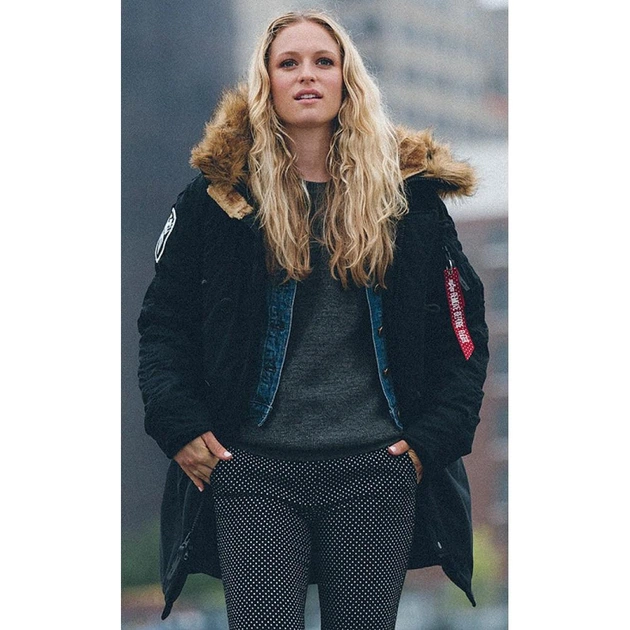 Парка аляска Alpha Industries Altitude W Parka XL Alaska Black WJA44503C1BLAXL - изображение 10
