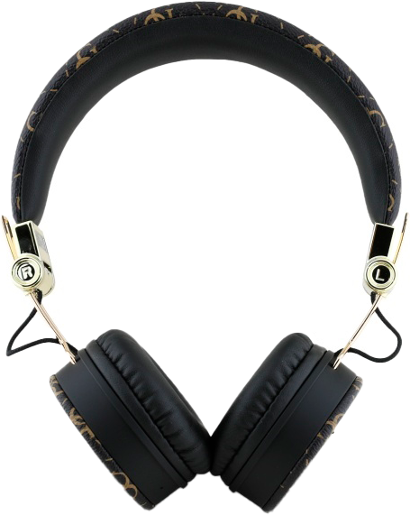 Słuchawki Guess Triangle Round Shape Black (3666339328986) - obraz 3