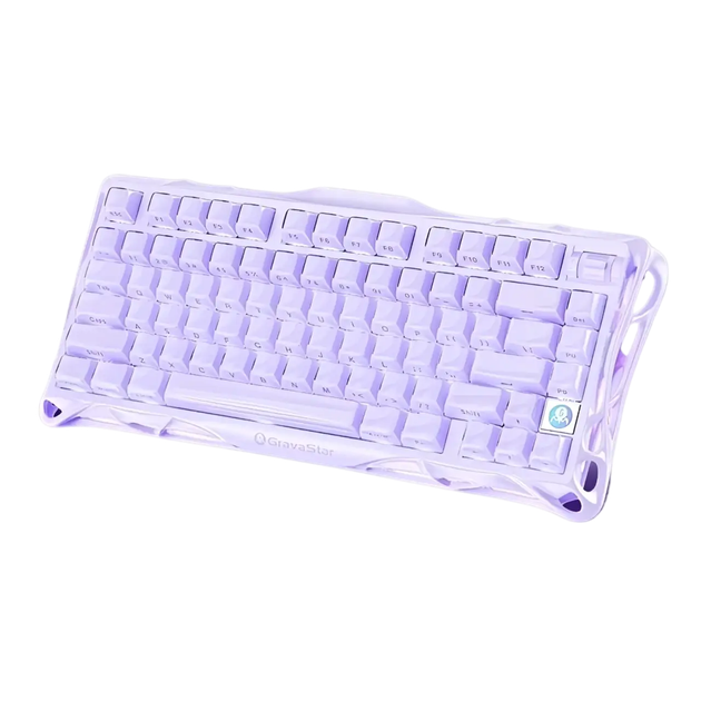 Клавиатура GravaStar K1 Lavender Purple - Фото 1 Клавиатура GravaStar K1 Lavender Purple - изображение 1