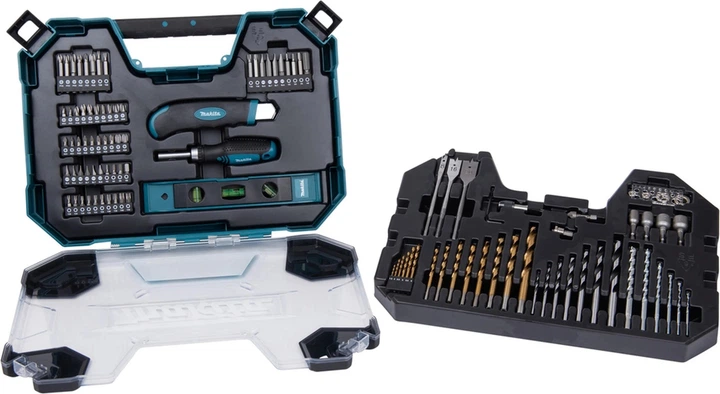 Zestaw wiertel i bitów Makita 104 szt (E-22604) - obraz 2