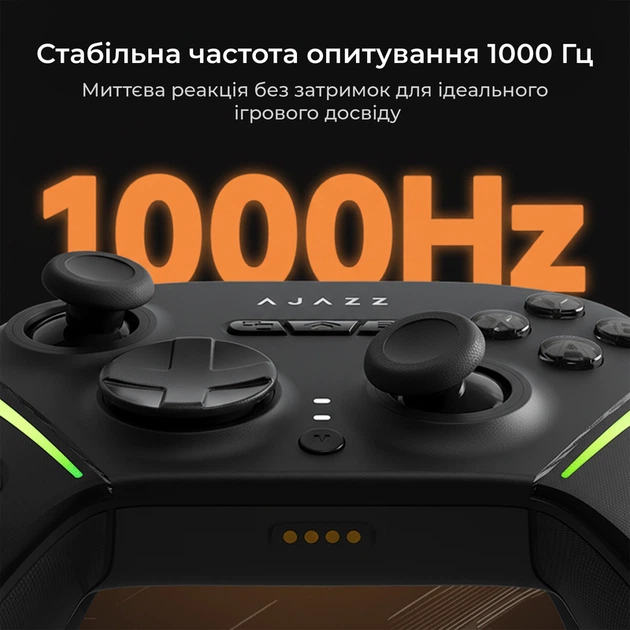 Бездротовий геймпад Ajazz GP100 Black (GP100-B) - зображення 11