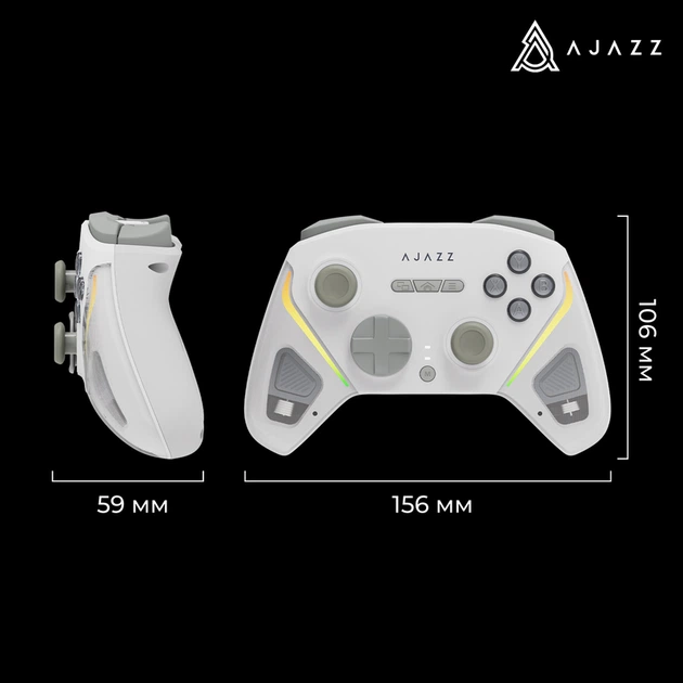 Бездротовий геймпад Ajazz GP100 White (GP100-W) - зображення 15