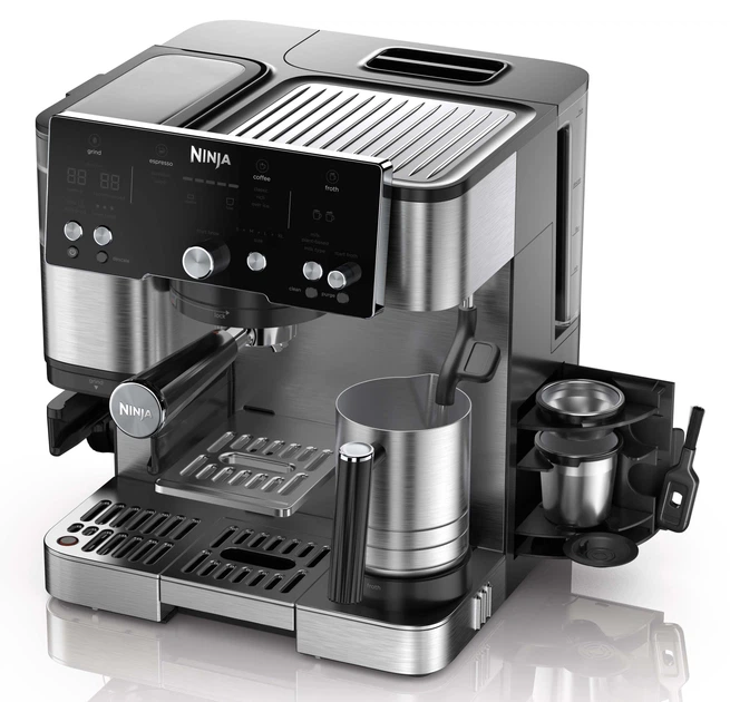 Ріжкова кавоварка еспресо NINJA Luxe Cafe Essential ES501EU - изображение 2