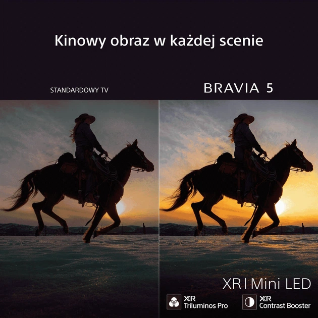 Телевізор Sony BRAVIA 5 K-75XR55 75" 4K Mini LED 120Hz - изображение 9