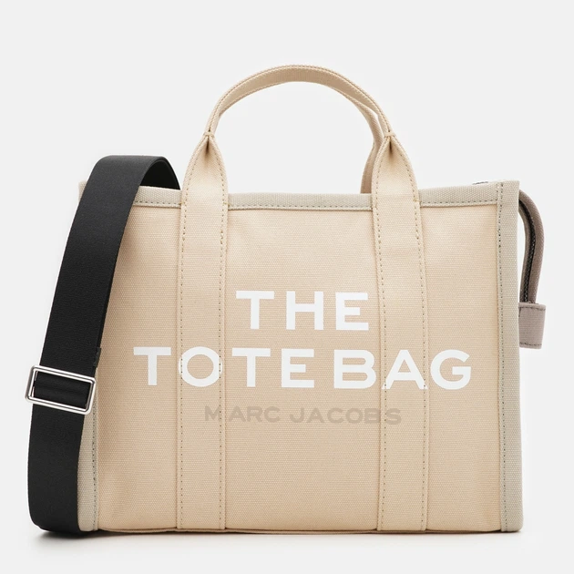 Сумка шоппер женская тканевая Marc Jacobs Mini Traveler Tote BG-MJ-34 Бежевая (191267967059) - Фото 1 Сумка шоппер женская тканевая Marc Jacobs Mini Traveler Tote BG-MJ-34 Бежевая (191267967059) - изображение 1