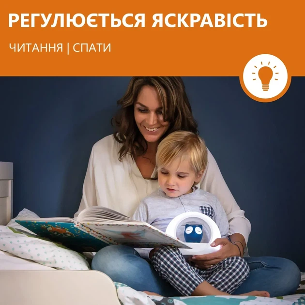 Ночник со звуковой активацией Zazu Lou Совенок Синий (ZA-LOU-02) - изображение 3