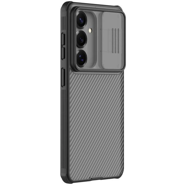Захисний чохол NILLKIN CamShield Pro (Clear Version) для Samsung Galaxy S26 - Black - зображення 4