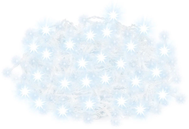 Lampki Springos Kurtyna Sople 500 LED 20 m (5907719425498) - obraz 3