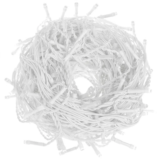 Lampki Springos Kurtyna Sople Flash 300 LED 12 m (5907719425542) - obraz 4