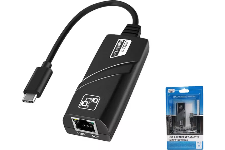 Type‑C ‑ Gigabit RJ45 1000Mbps адаптер Mindpure - Фото 1 Type‑C ‑ Gigabit RJ45 1000Mbps адаптер Mindpure - изображение 1