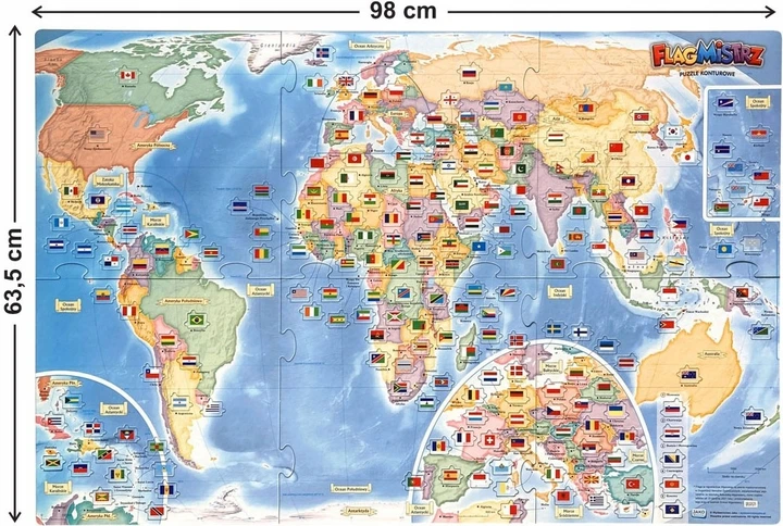 Puzzle Jako Flagmistrz 200 elementów 8220-5635 (5904405355848) - obraz 8