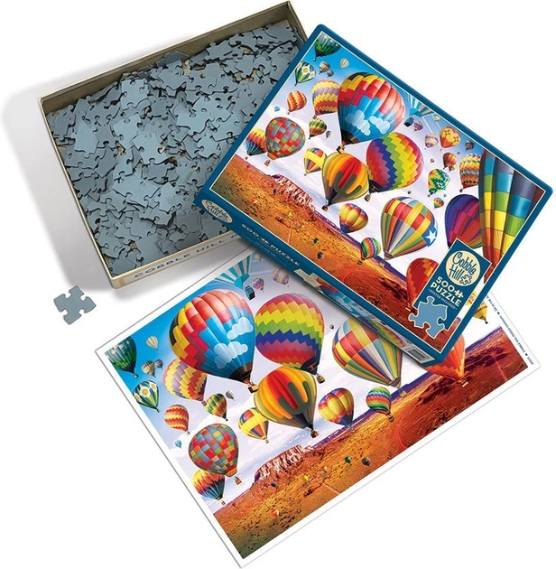 Puzzle Cobble Hill Balony 500 elementów 112645 (625012450737) - obraz 3