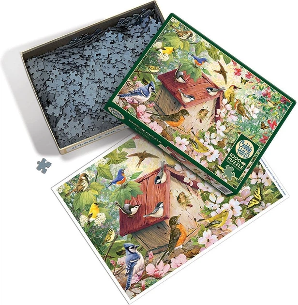 Пазл Cobble Hill Квітуча весна 1000 елементів 113614 (625012400282) - зображення 3