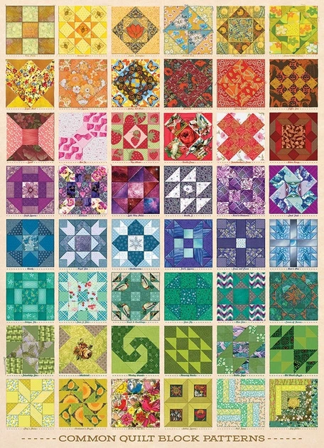 Puzzle Cobble Hill Patchwork 1000 elementów 112200 (625012400480) - obraz 2