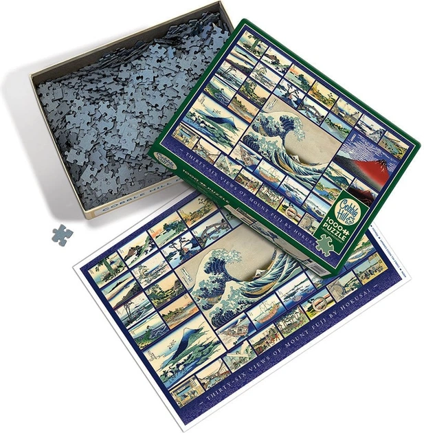 Пазл Cobble Hill Katsushika Hokusai 1000 елементів 112623 (625012400961) - зображення 3