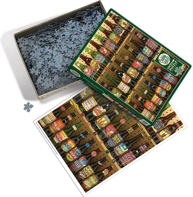 Пазл Cobble Hill Лагер чи пшеничний 1000 елементів 113603 (625012401197) - зображення 3