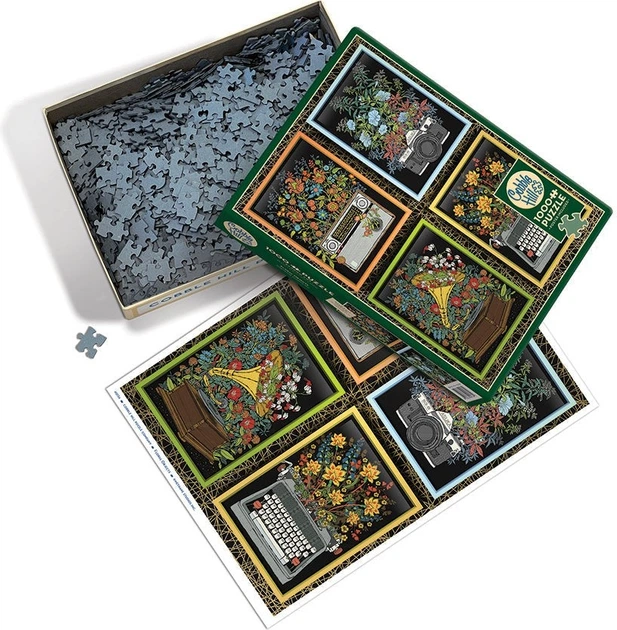 Puzzle Cobble Hill Obiekty kwiatowe 1000 elementów 112217 (625012401340) - obraz 3