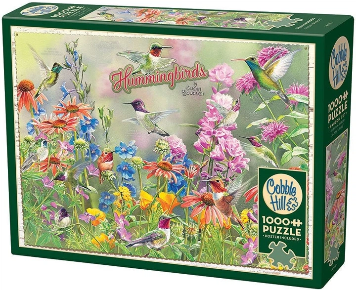 Puzzle Cobble Hill Kolibry 1000 elementów 113617 (625012401784) - Zdjęcie 1 Puzzle Cobble Hill Kolibry 1000 elementów 113617 (625012401784) - obraz 1