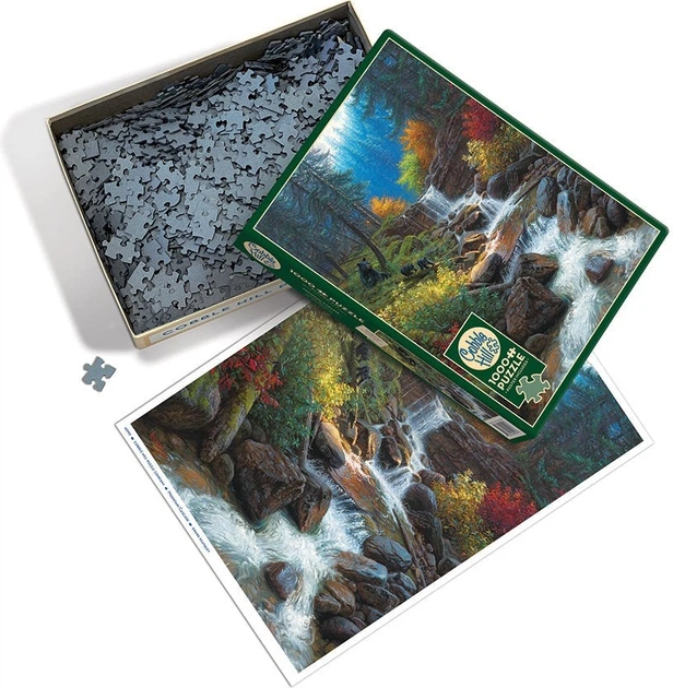 Пазл Cobble Hill Гірські каскади 1000 елементів 113133 (625012401937) - зображення 3