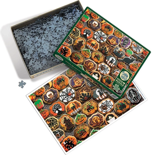 Пазл Cobble Hill Хелловінські печива 1000 елементів 113002 (625012402071) - зображення 3