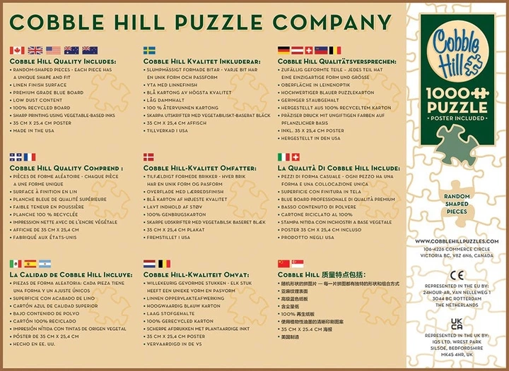 Puzzle Cobble Hill Pociąg Santa Fe 1000 elementów 113561 (625012402408) - obraz 3